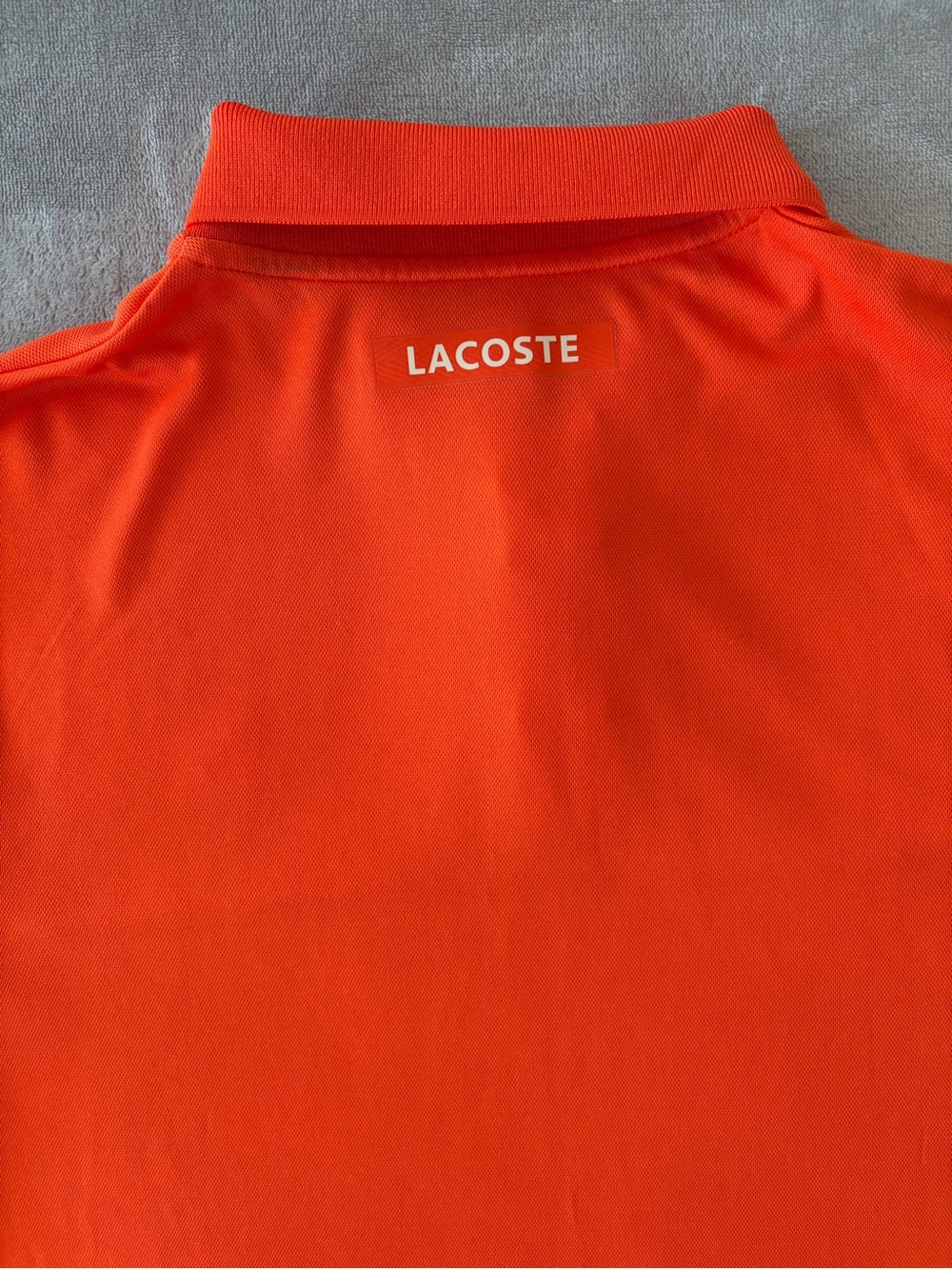 Lacoste Orange Polo - Picture 4 of 10